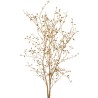 Lot de 6 - Grande branche artificielle de cotonéaster métallisée, 145 cm - or 