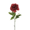 Lot de 24 - Pivoine artificielle, 76 cm - rouge 
