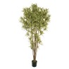 Lot de 2 - Plante artificielle de dracaena reflex en pot, 210 cm - panaché 