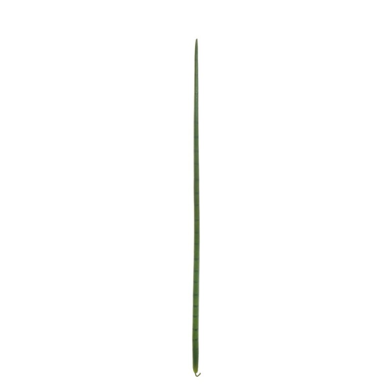 Lot de 30 - Feuille artificielle moyenne de sansevieria cylindrica, 156 cm - vert 