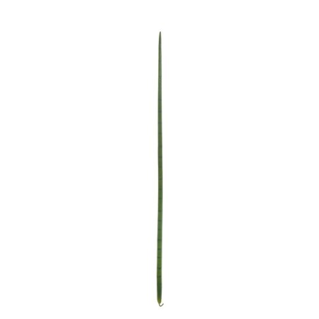 Lot de 30 - Feuille artificielle moyenne de sansevieria cylindrica, 156 cm - vert 