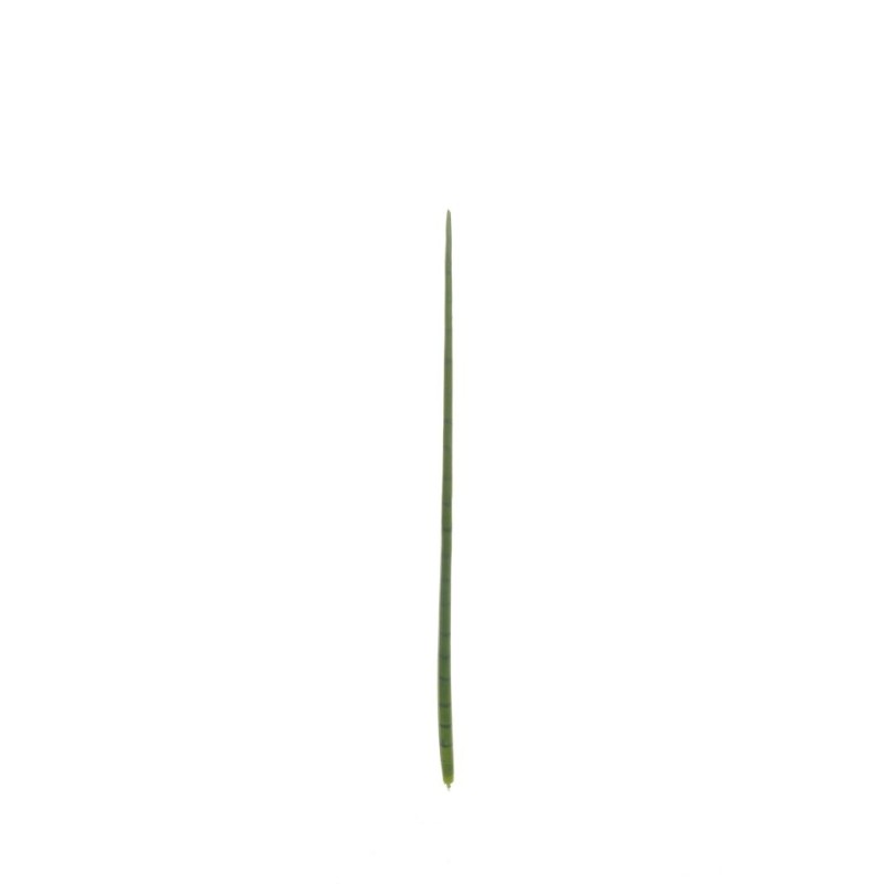 Lot de 32 - Petite feuille artificielle de sansevieria cylindrica, 132 cm - vert 