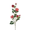 Lot de 12 - Tige artificielle de rose Margot, 95 cm - rose vif 