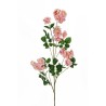 Lot de 12 - Tige artificielle de rose dogwood, 97 cm - rose 