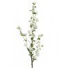Lot de 8 - Grande branche artificielle de plumbago, 172 cm - blanc 