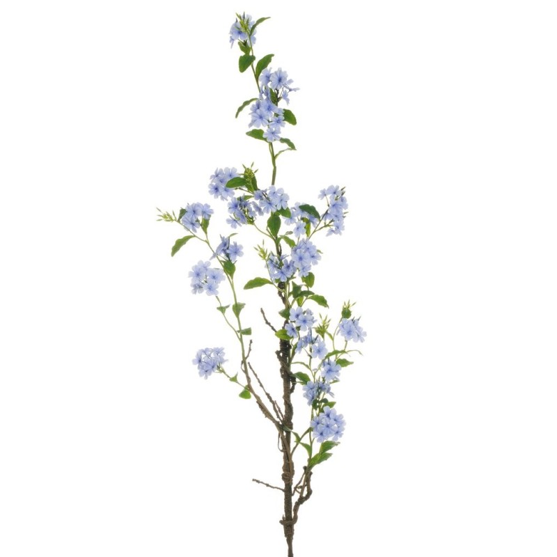 Lot de 8 - Grande branche artificielle de plumbago, 172 cm - lilas 