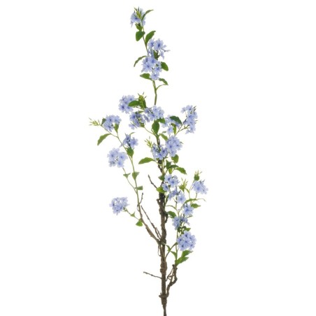 Lot de 8 - Grande branche artificielle de plumbago, 172 cm - lilas 