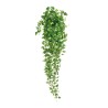 Lot de 6 - Buisson suspendu artificiel de miseria X18, 89 cm - vert crème 