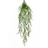 Lot de 12 - Buisson suspendu artificiel de ruscus sauvage X9, 78 cm - vert 