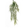 Lot de 12 - Buisson suspendu artificiel de plumoso X9, 78 cm - vert 