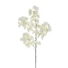 Lot de 24 - Tige artificielle de fleurs de pêcher X4, 103 cm - blanc 