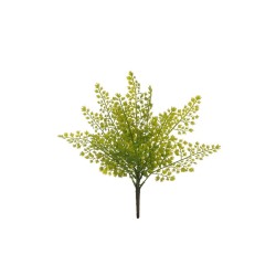 Lot de 24 - Mini buisson artificiel de capillaire, 34 cm - vert 