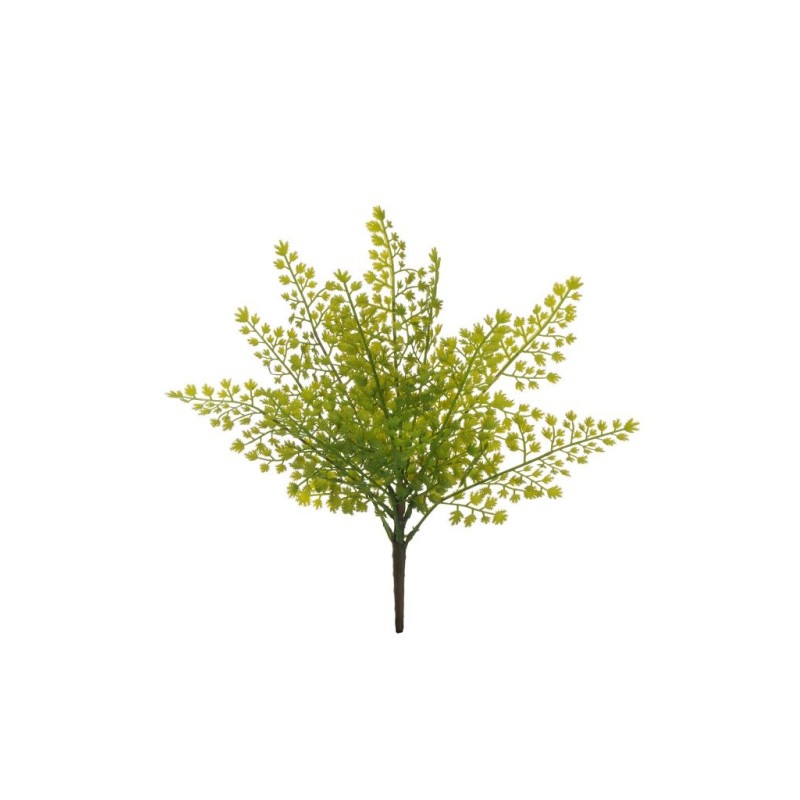 Lot de 24 - Mini buisson artificiel de capillaire, 34 cm - vert 