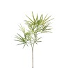 Lot de 12 - Tige artificielle de chanvre X2 avec baies, 95 cm - vert blanc 