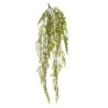 Lot de 12 - Buisson suspendu artificiel de fougère Costa Rica X6, 110 cm - vert 