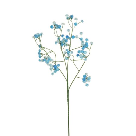 Lot de 120 - Tige artificielle de gypsophile X4, 64 cm - bleu 