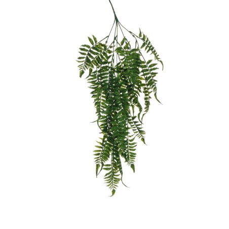 Lot de 24 - Buisson suspendu artificiel de fougère de Boston X5, 87 cm - vert 