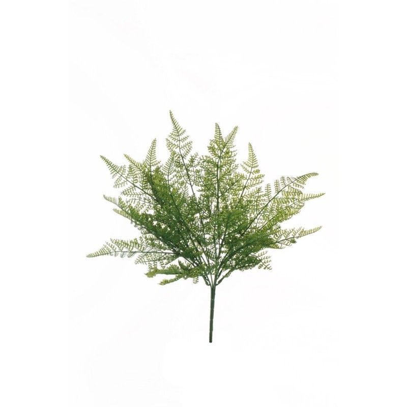 Lot de 24 - Buisson artificiel de fougère Costa Rica X7, 45 cm - vert 