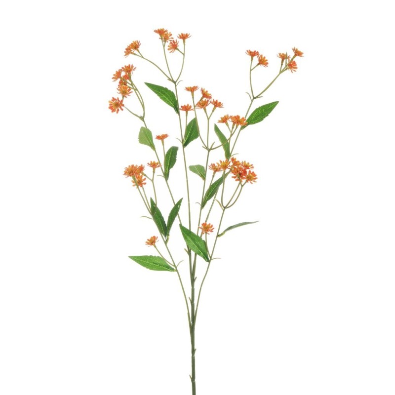 Lot de 48 - Tige artificielle de mini marguerites X6, 84 cm - orange 