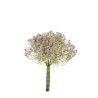 Lot de 16 - Bouquet artificiel coloré de gypsophile X7, 31 cm - violet clair 