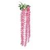 Lot de 12 - Buisson suspendu artificiel de fleurs d'été, 106 cm - rose vif 