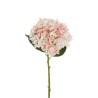 Lot de 12 - Hortensia artificiel Juliet, 50 cm - rose blanc 