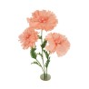 Lot de 3 - Cosmos géant artificiel en mousse X3 sur base bois, 140-170 cm - rose 