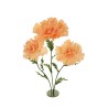 Lot de 3 - Cosmos géant artificiel en mousse X3 sur base bois, 140-170 cm - saumon 