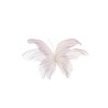Lot de 10 - Papillon géant artificiel en organza, D. 85 cm - violet crème 