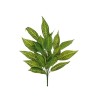 Lot de 36 - Grand buisson artificiel de dieffenbachia toucher réel X7, 75 cm - vert 