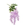 Lot de 24 - Buisson suspendu artificiel de glycine X3, 60 cm - lilas 