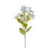 Lot de 36 - Tige artificielle de bovardia, 55 cm - bleu clair 