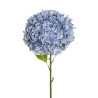 Lot de 6 - Hortensia géant artificiel, 110 cm - violet bleu clair 