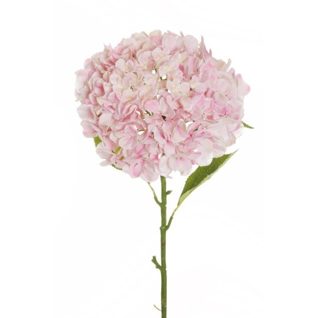 Lot de 6 - Hortensia géant artificiel, 110 cm - rose 