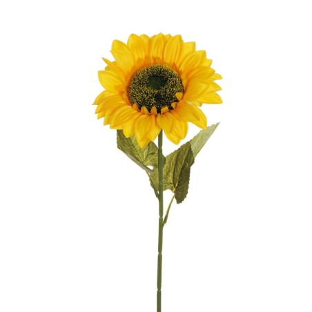 Lot de 24 - Tournesol artificiel, 64 cm - jaune 