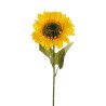 Lot de 24 - Tournesol artificiel, 64 cm - jaune 