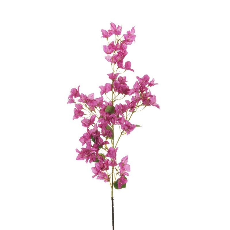 Lot de 24 - Longue branche artificielle de bougainvillier, 118 cm - violet 
