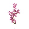 Lot de 24 - Longue branche artificielle de bougainvillier, 118 cm - violet 