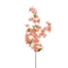 Lot de 24 - Longue branche artificielle de bougainvillier, 118 cm - saumon 