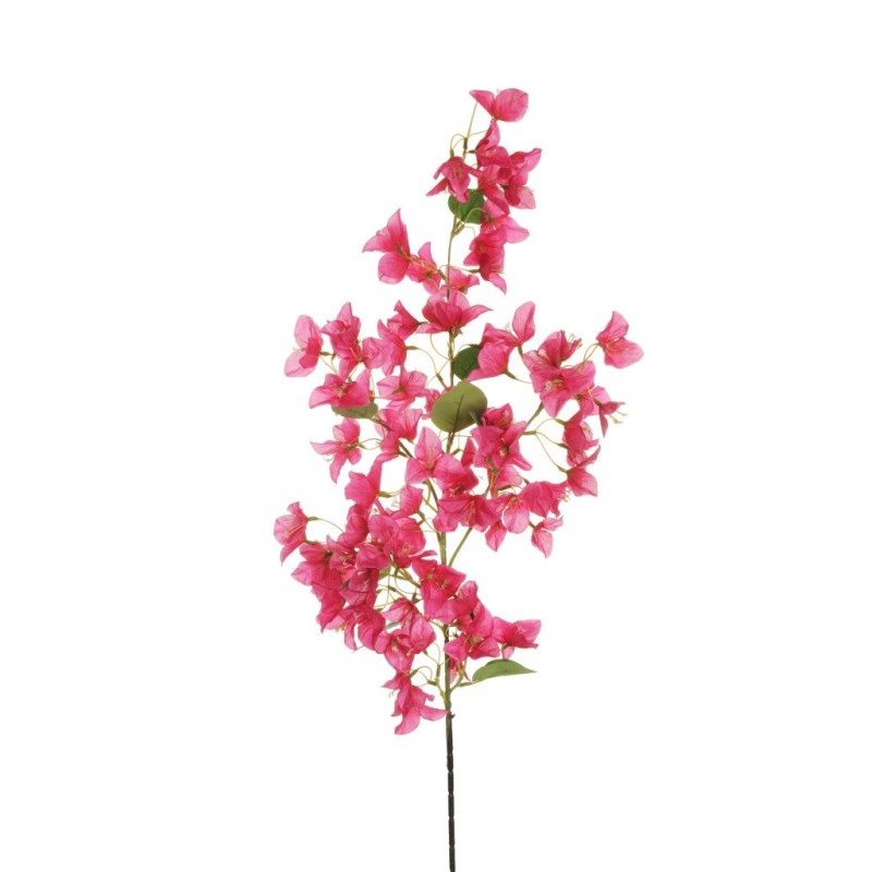 Lot de 24 - Longue branche artificielle de bougainvillier, 118 cm - fuchsia 