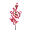 Lot de 24 - Longue branche artificielle de bougainvillier, 118 cm - fuchsia 