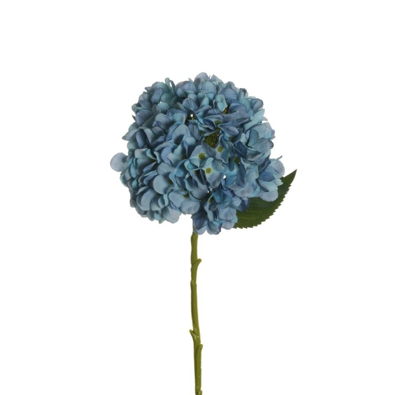 Lot de 12 - Hortensia artificiel Juliet, 50 cm - bleu 