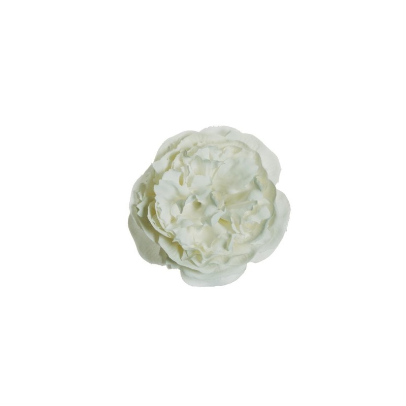 Lot de 480 - Tête artificielle de pivoine, D. 9-10 cm - blanc 