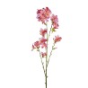 Lot de 12 - Branche artificielle de rhododendron X5, 116 cm - fuchsia lilas orange 