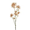 Lot de 12 - Branche artificielle de rhododendron X5, 116 cm - saumon orange ivoire 