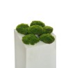 Lot de 12 - Assortiment de touffes artificielles de mousse X6, D. 12-14 cm - vert 