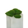 Lot de 20 - Assortiment de touffes artificielles de mousse X3, D. 15-20-25 cm - vert 
