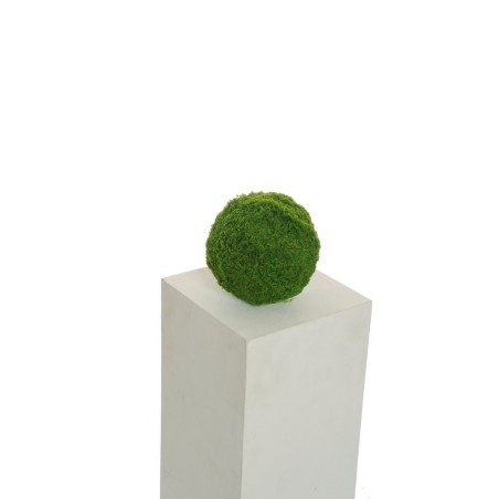 Lot de 20 - Boule artificielle de mousse, D. 20 cm - vert 