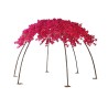 Tonnelle artificielle de bougainvillier, 245 cm - fuchsia 