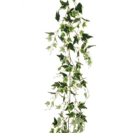 Lot de 12 - Guirlande artificielle de lierre multi-branches, 180 cm - panaché 
